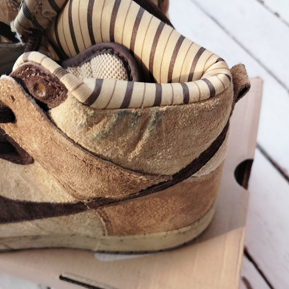 Authentic Nike Dunk High Shima Shima2 rare brown - Picture 3 of 15